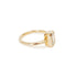 Bezel Set Emerald Cut Lab Grown Diamond Ring